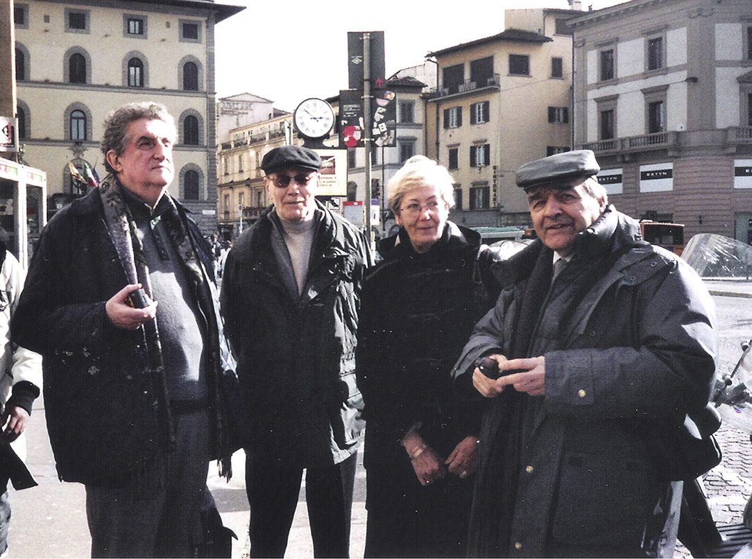 Maurizio con Marisa a Firenze 2009
